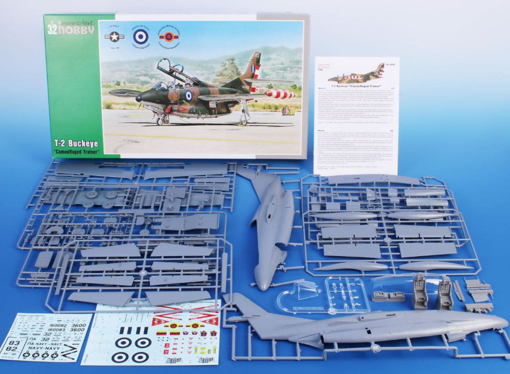 1/32 Special Hobby - T-2 Buckeye 'Camouflaged Trainer'.