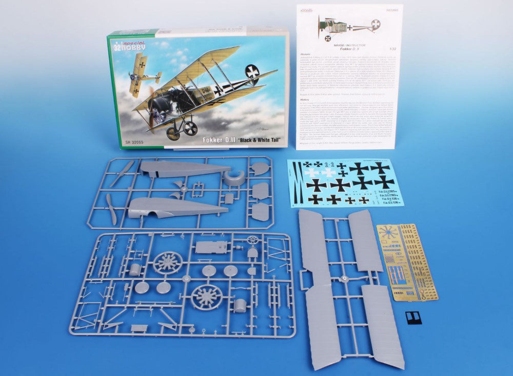 1/32 Special Hobby - Fokker D.II - Black & White Tail