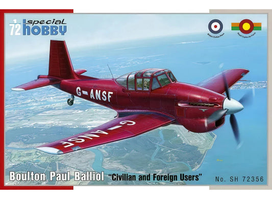 1/72 Special Hobby - Boulton Paul Balliol - Civillian and Foreign Users