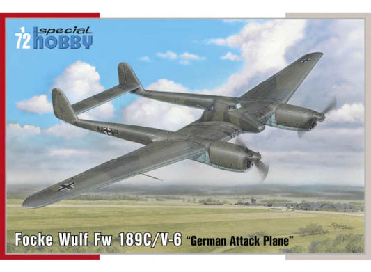 1/72 Special Hobby - Focke Wulf Fw 189C/V-6 German Attack Plane
