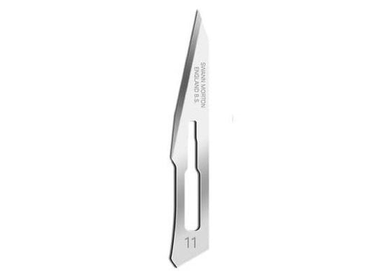 - Swann Morton - No 11 Straight Scalpel Blades (Pack of 5)