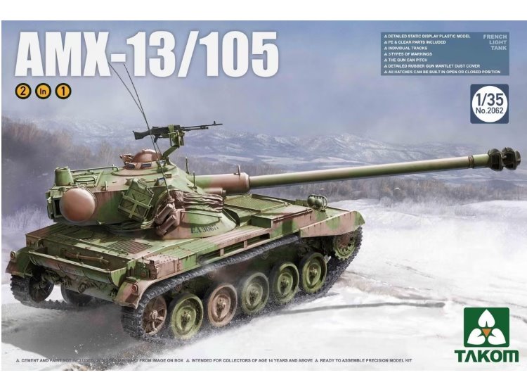 1/35 Takom - AMX-13/105