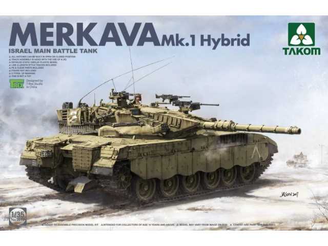 1/35 Takom - Israeli Main Battle Tank Merkava Mk.1 Hybrid