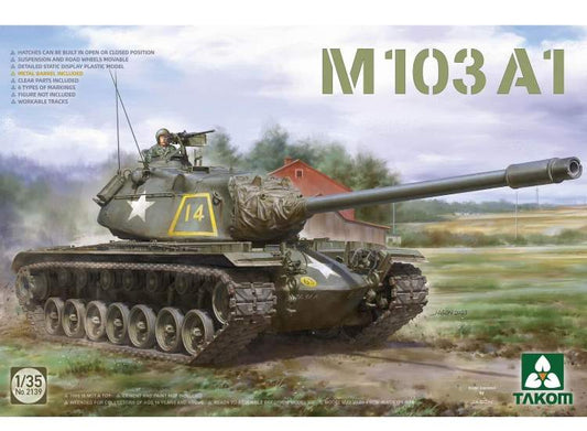 1/35 Takom - M103A1 Heavy Tank