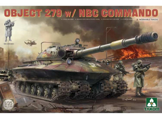 1/35 Takom - Object 279 w/NBC Commando