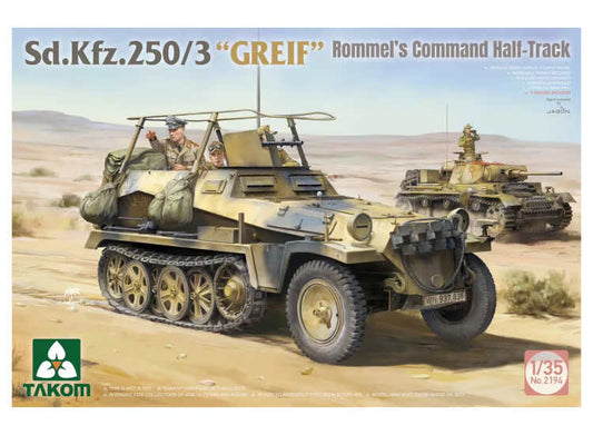 1/35 Takom - Sd.Kfz.250/3 GREIF Rommel’s Command Half-Track