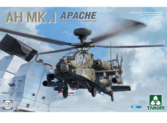 1/35 Takom - AH Mk. 1 Apache Attack Helicopter