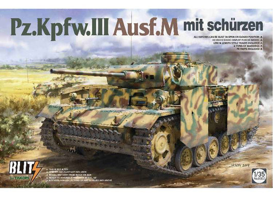 1/35 Takom - Pz.Kpfw.III Ausf.M w/ Schurzen