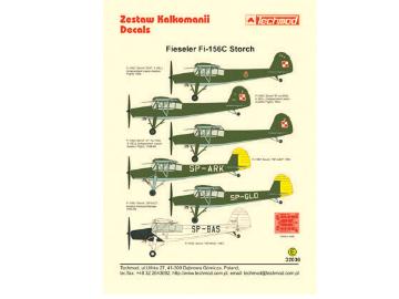 1/32 Techmod - Fiesler Fi-156C Storch, Poland and Mask