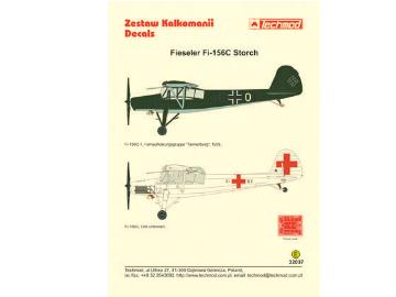 1/32 Techmod - Fiesler Fi-156C Storch and Mask