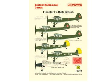 1/72 Techmod - Fiesler Fi-156C Storch, Poland and Mask