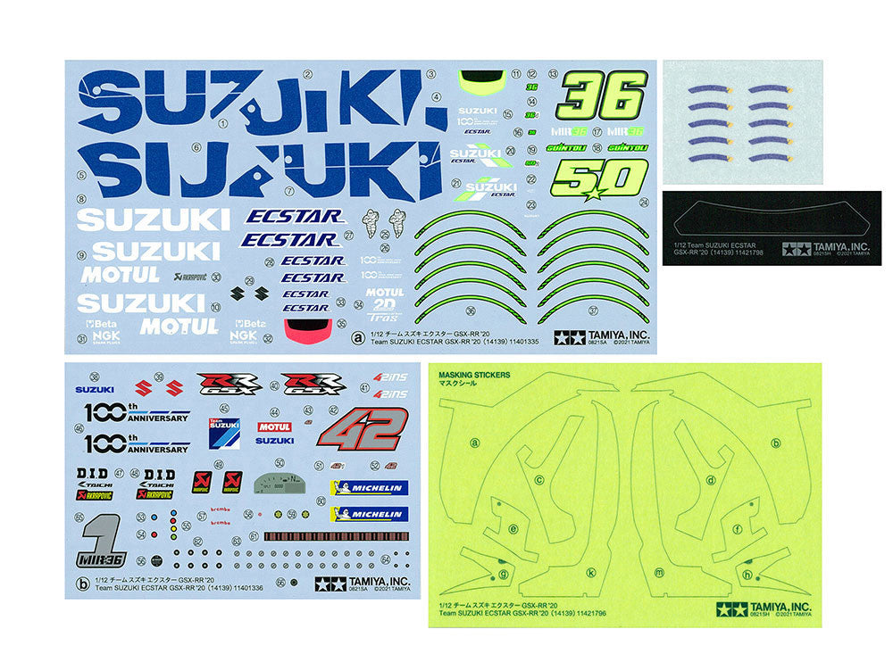 1/12 Tamiya - Suzuki GSX-RR Ecstar