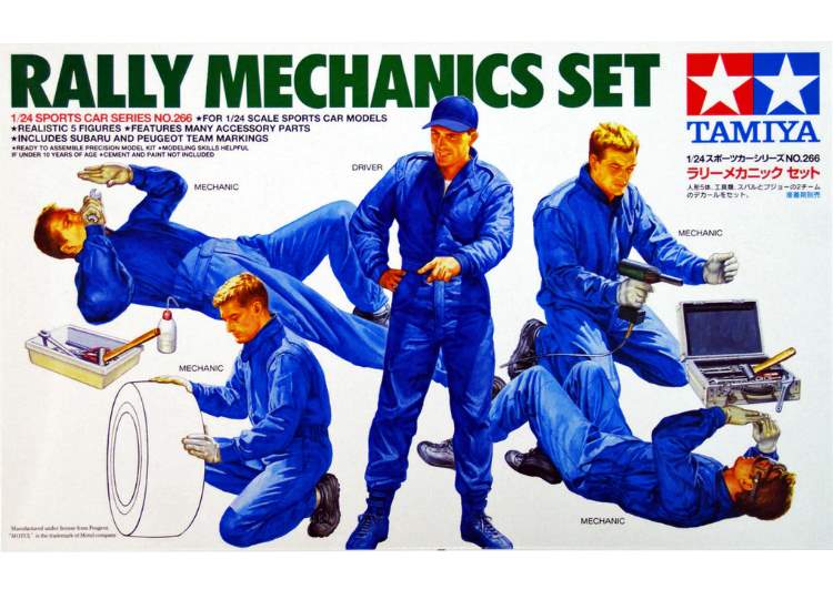 1/24 Tamiya - Rally Mechanics Set