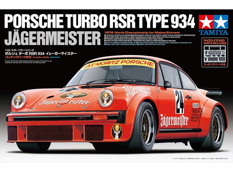 1/24 Tamiya - Porsche Turbo RSR Type 934 - Jagermeister