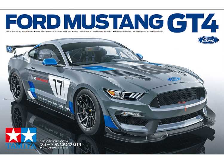 1/24 Tamiya - Ford Mustang GT4