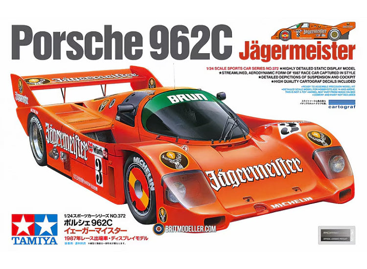 1/24 Tamiya - Porsche 962C Jagermeister