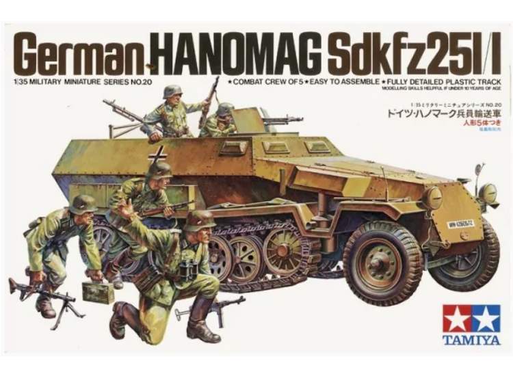 1/35 Tamiya - Hanomag Sd.Kfz. 251/1