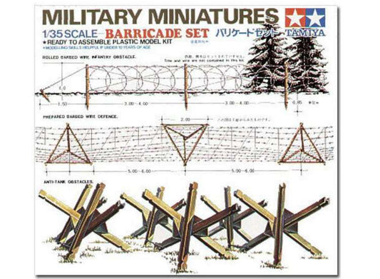 1/35 Tamiya - Barricades
