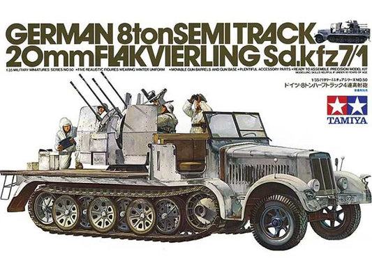 1/35 Tamiya - Sd.Kfz 7/1 8t Semi-Track w/ 20mm Flak