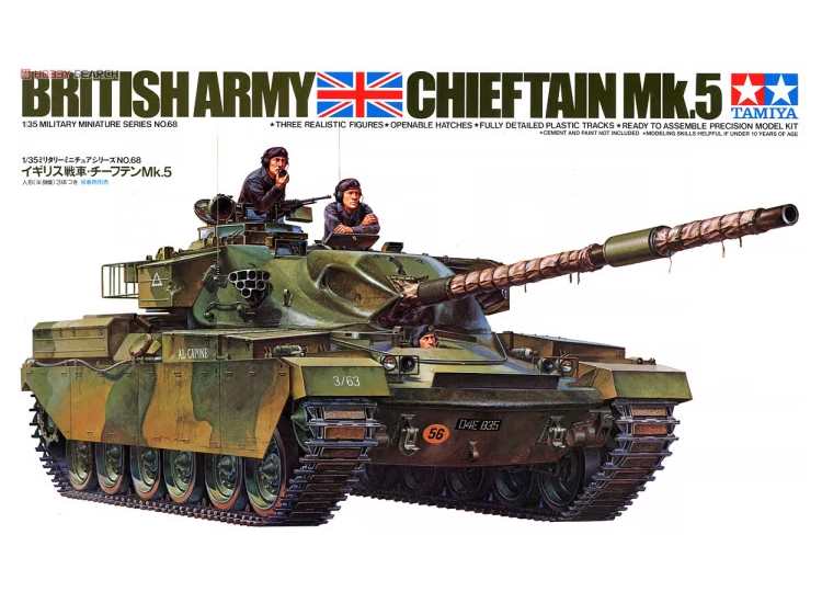 1/35 Tamiya - British Chieftain Mk. 5 Tank