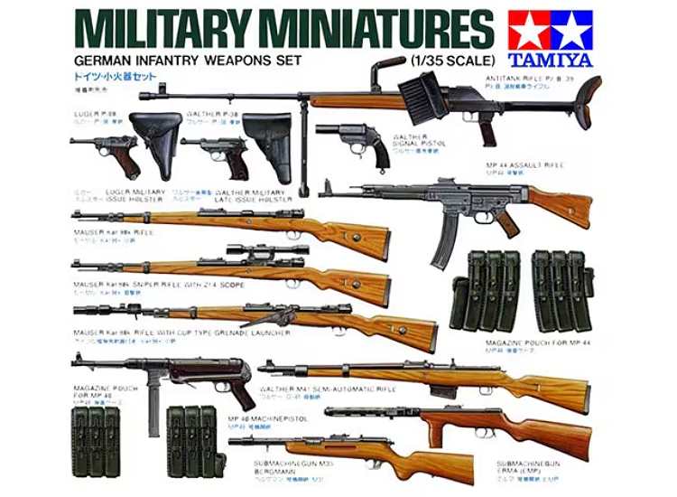 1/35 Tamiya - German Infantry Weapons