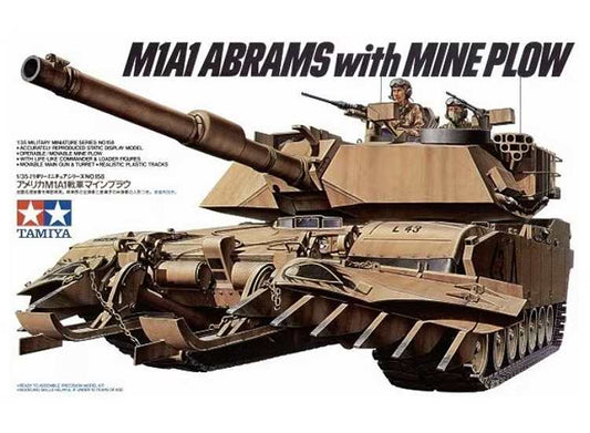 1/35 Tamiya - M1A1 Abrams w/Mine Plow
