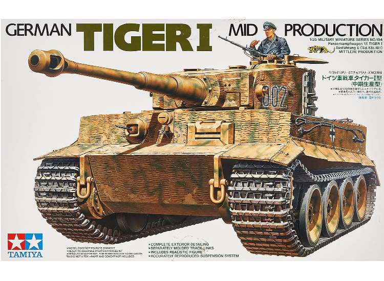 1/35 Tamiya - German Tiger I Mid Production