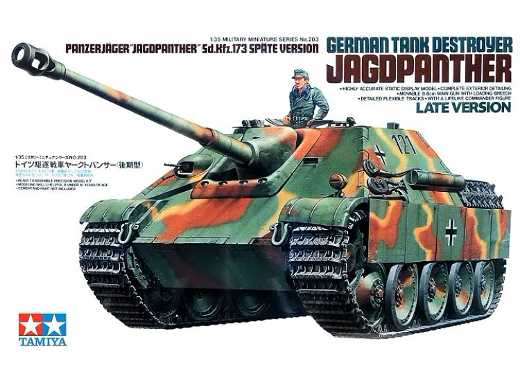 1/35 Tamiya - German Tank 'Jagdpanther' Late Version