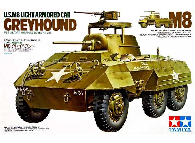 1/35 Tamiya - U.S. M8 "Greyhound"