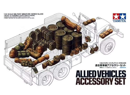 1/35 Tamiya - Allied Vehicles Accessory Set