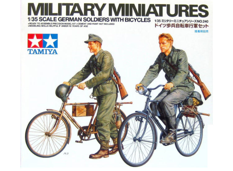 1/35 Tamiya - German Soldiers with Bicycles