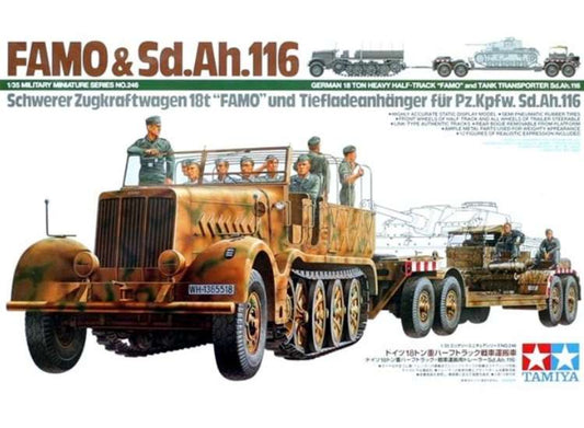 1/35 Tamiya - FAMO and Tank Transporter