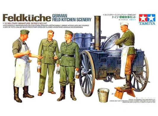 1/35 Tamiya - German Field Kitchen Scenery