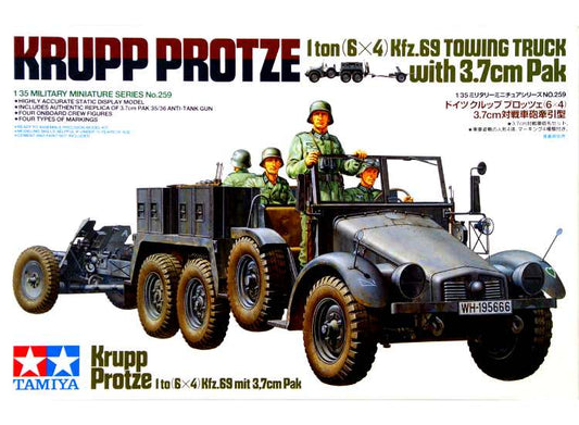 1/35 Tamiya - Krupp Towing Truck w/37mm Pak  - Apr