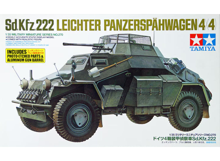 1/35 Tamiya - Sd.Kfz.222 Leichter Panzerspahwagen 4x4