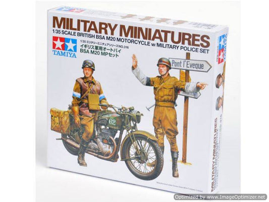 1/35 Tamiya - BSA M20 Motorcycle with British Military Police