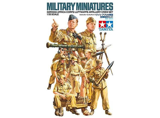 1/35 Tamiya - German Africa Corps Luftwaffe Artillery Crew