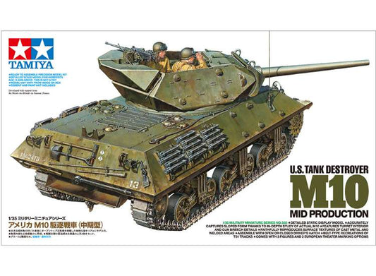 1/35 Tamiya - M10 US Tank Destroyer - Mid Production