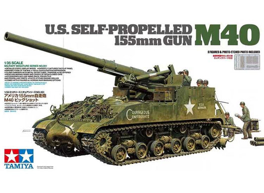 1/35 Tamiya - M40 US Self-Propelled 155mm Gun