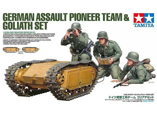 1/35 Tamiya - German Assault Pioneer Team - w/Goliath Set