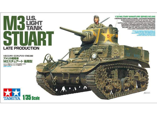 1/35 Tamiya - US Light Tank M3 Stuart Late Production
