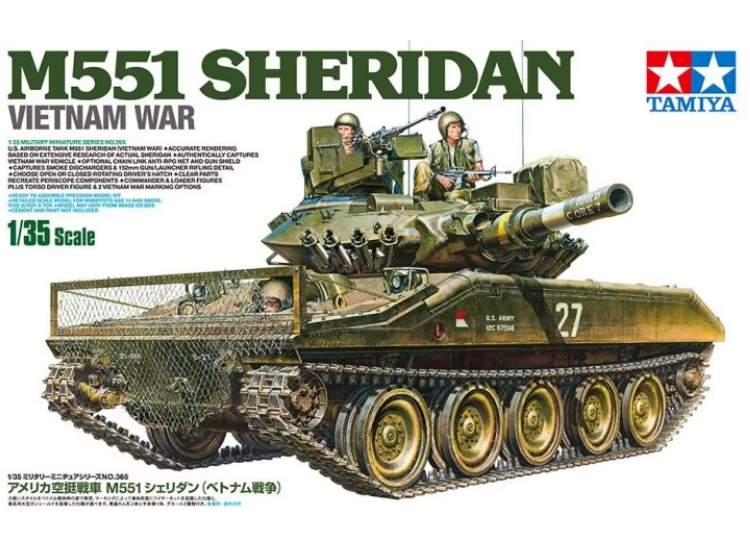 1/35 Tamiya - M551 Sheridan Vietnam War