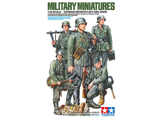 1/35 Tamiya - German Infantry Set - Mid-WWII
