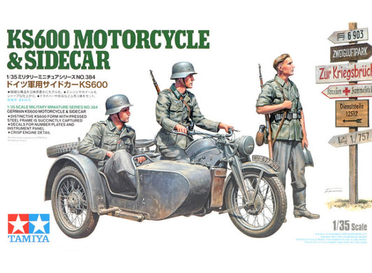 1/35 Tamiya - KS600 Motorcycle & Sidecar