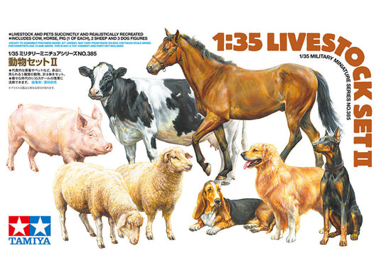 1/35 Tamiya - Livestock Set II