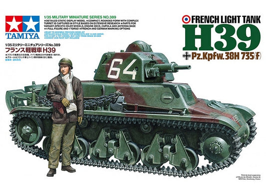 1/35 Tamiya - French Light Tank H39 - Pz.Kpfw.38H 735(f)