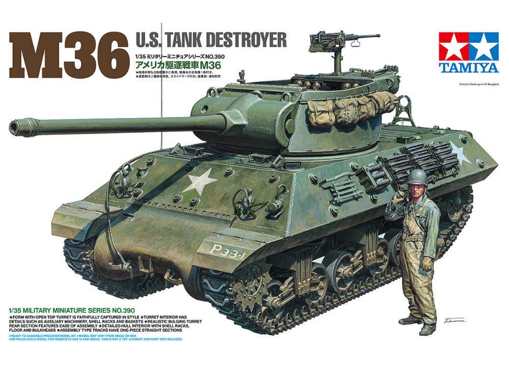 1/35 Tamiya - M36 U.S. Tank Destroyer