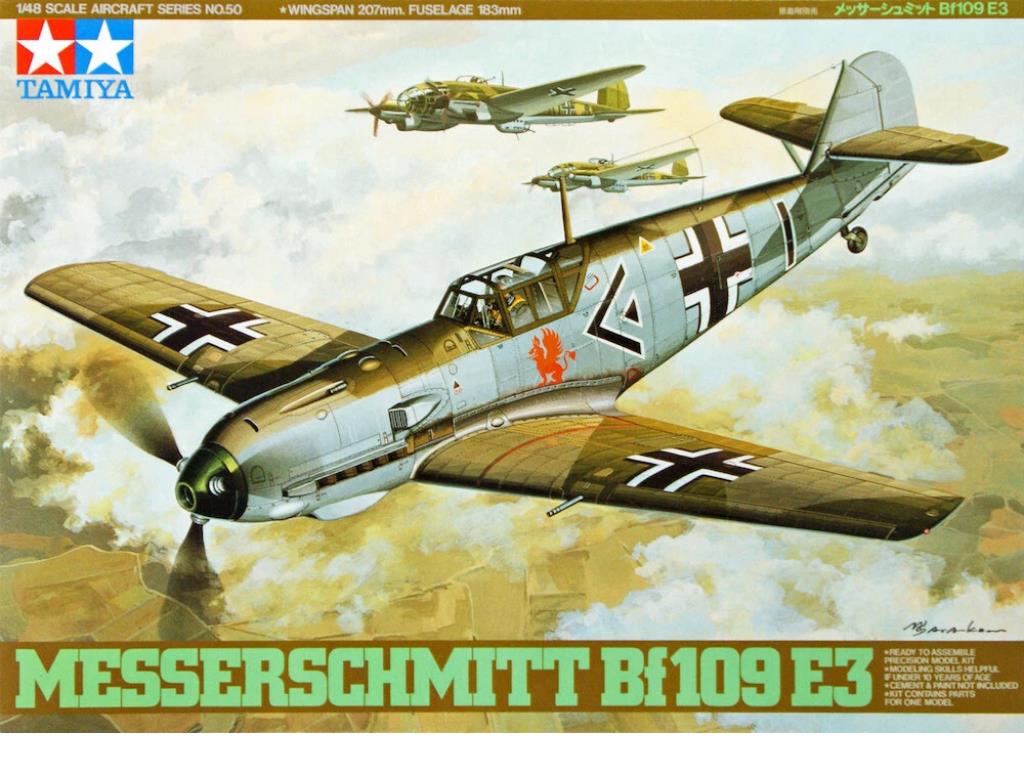 1/48 Tamiya - Messerschmitt Bf109 E-3