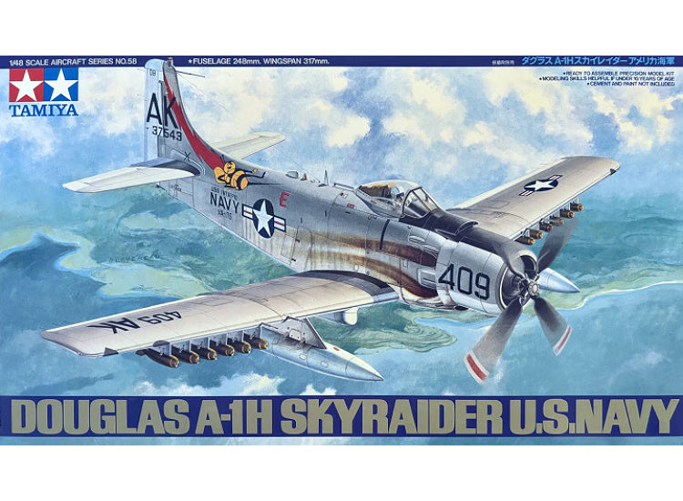 1/48 Tamiya - Douglas A-1H Skyraider US Navy