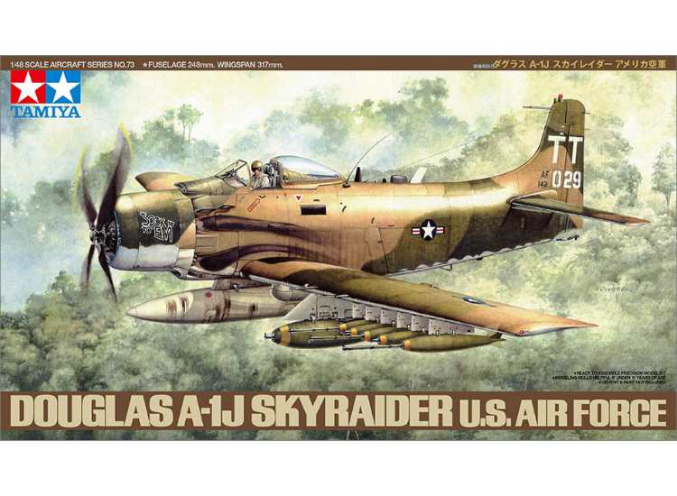 1/48 Tamiya - A-1J Skyraider U. S. Air Force